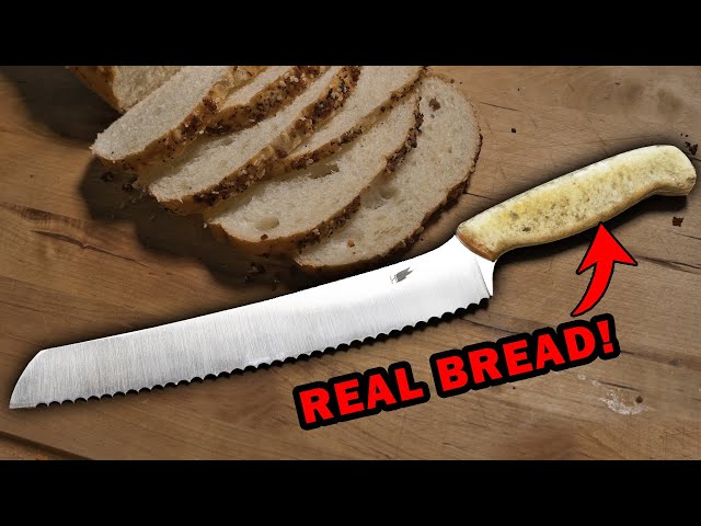 Can I make  Bread Knife out of REAL BREAD?