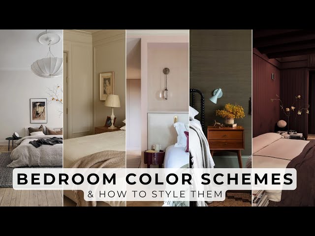 12 Bedroom Colour Schemes & How To Choose The Perfect Palette For Your Bedroom