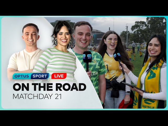 Optus Sport On The Road: It's the BIG ONE! Matildas v France warm up, can England get through?!