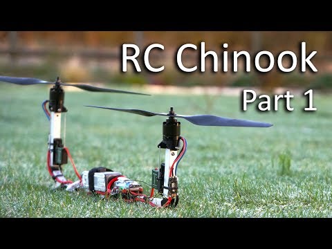 RC Chinook Bicopter