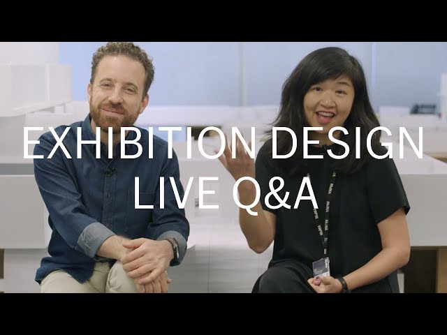 LIVE Q&A with MoMA Exhibition Designers (Nov 14)