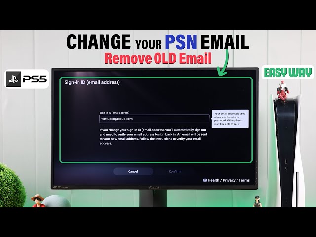How to Change Existing PSN Email on PS5 With New Email ID!