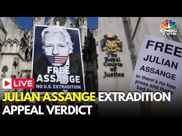 Julian Assange LIVE News: UK Court Extradition Ruling Verdict | UK Court Live | WikiLeaks | IN18L
