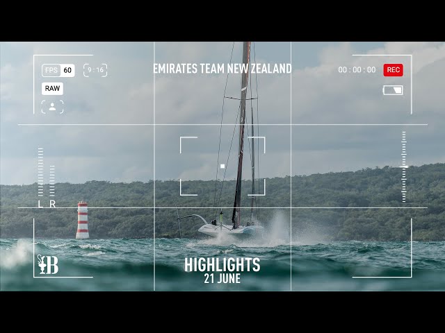 Emirates Team New Zealand LEQ12 Day 36 Summary