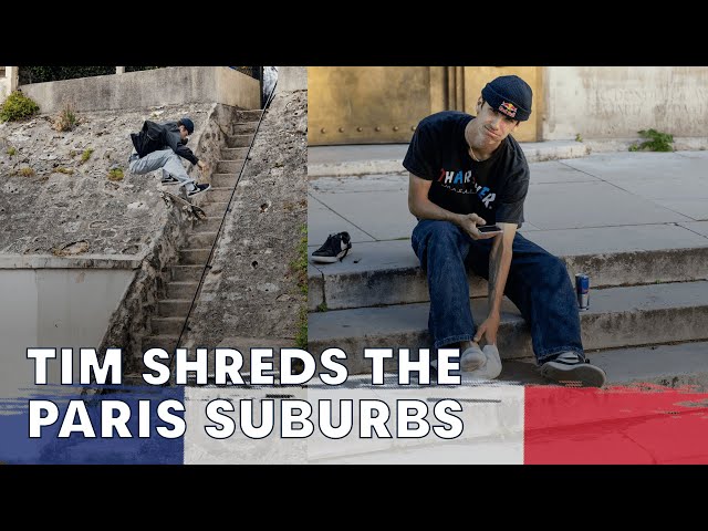Tim Débauché in How to Skate Paris Suburbs | 'Opus I' Raw Edit