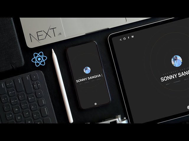 🔴 Let's build a Modern Portfolio with NEXT.JS (Framer Motion, Tailwind CSS, Sanity.io, React) | 2023