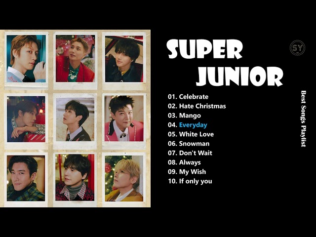 SUPER JUNIOR(슈퍼주니어) The 11th Album Vol.1&2 Playlist 2022