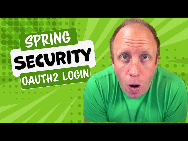 OAuth2 Login Made Easy in Java: A Spring Boot & Spring Security Walkthrough