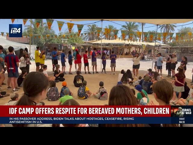 IDF Widows & Orphans Organization camp offers respite for bereaved mothers and children