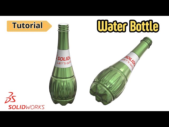 Water Bottle Design in SOLIDWORKS