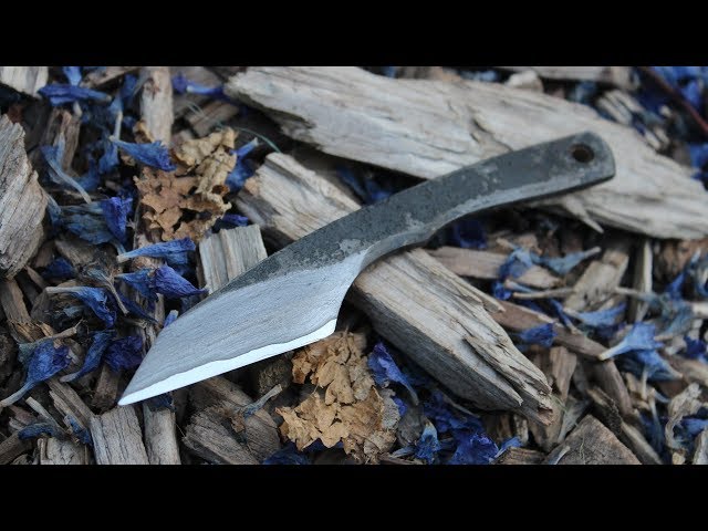 Knifemaking ~ Wrought iron Ni Mai Kiridashi