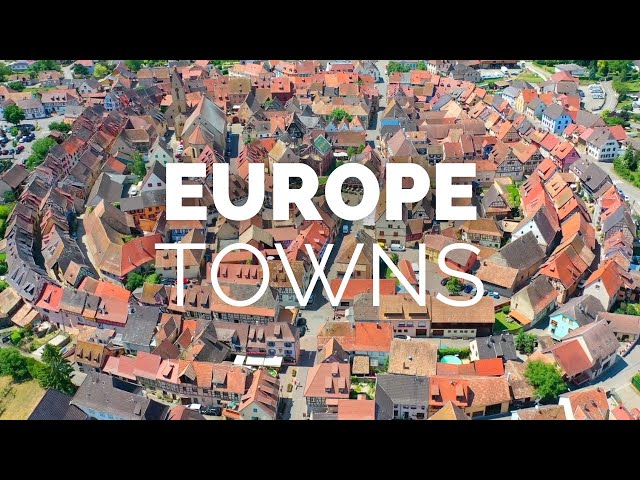 25 Most Beautiful Small Towns in Europe - Travel Video