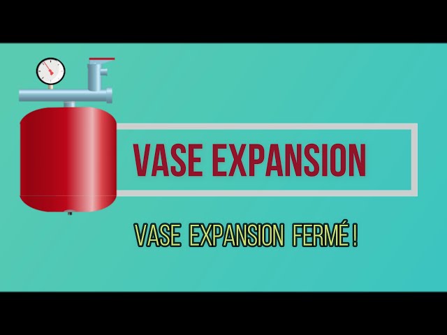 Fonctionnement d'un vase expansion fermé(flexcon)
