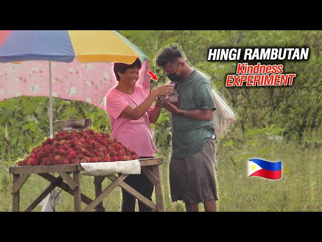 HINGI RAMBUTAN (Kindness Experiment) | Ayaw Magpabayad | Napayakap Sa Tuwa!