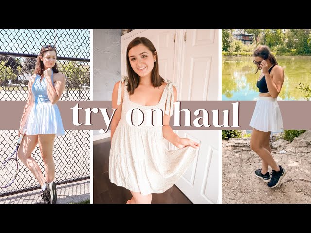 Huge Try On Clothing Haul Hits and Misses from American Eagle/Aerie & Garage. Cute Matching Sets!!!