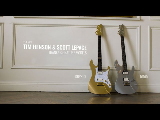 Tim Henson & Scottie LePage Signature Ibanez Guitars