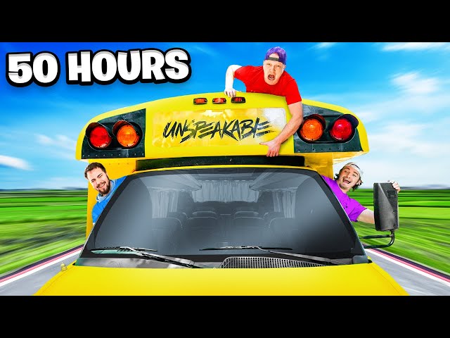 I Survived 50 Hours Driving My School Bus