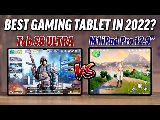 Tab S8 Ultra vs M1 iPad Pro - ULTIMATE Gaming FPS TEST!