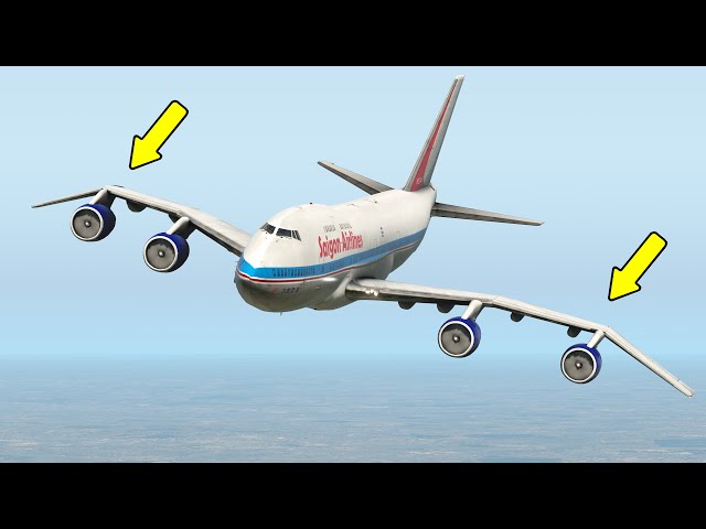 Boeing 747 Drunk Pilot Almost Broke The Wings With This Mistake | X-PLANE 11