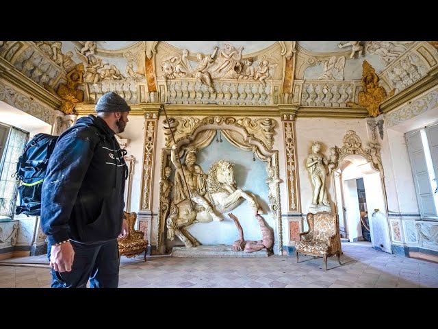 I Found a $10,000,000 Abandoned Italian Mansion | Million Dollar Statues Left