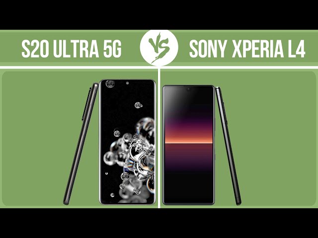 Samsung Galaxy S20 Ultra 5G vs Sony Xperia L4 ✔️