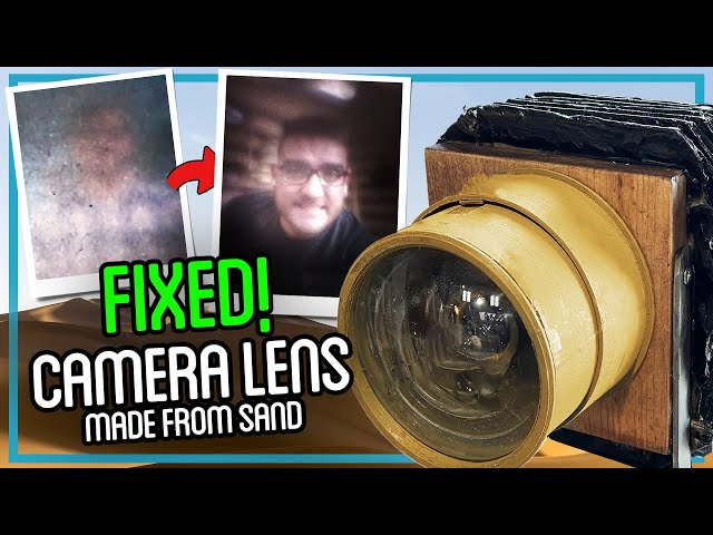 I Fixed My Most Challenging Project! (Camera Lens from Scratch)