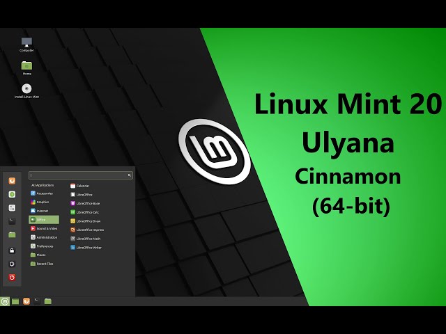 Linux Mint 20 "Ulyana" - Cinnamon (64-bit)