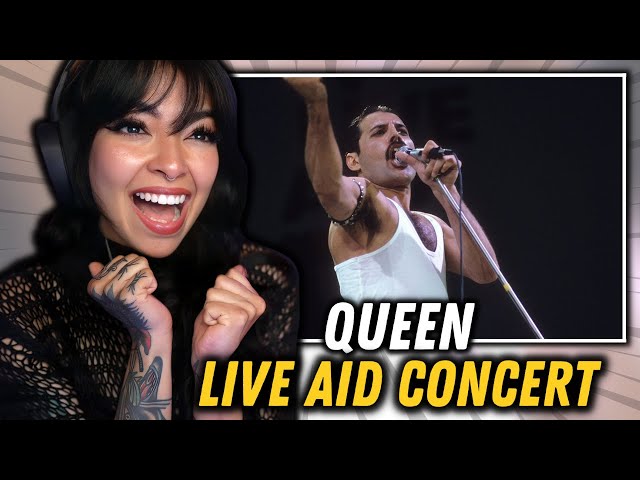 Queen Live Aid First Time Reaction | SINGER REACTS