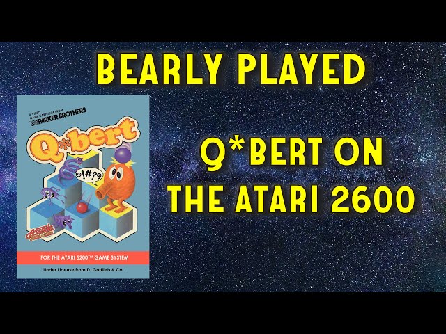 Bearly Played : Q*Bert On The Atari 2600 (Retro & Video Games)