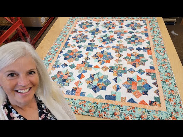 Learn to Make A "Mysterious" Patchwork Quilt Step by Step!
