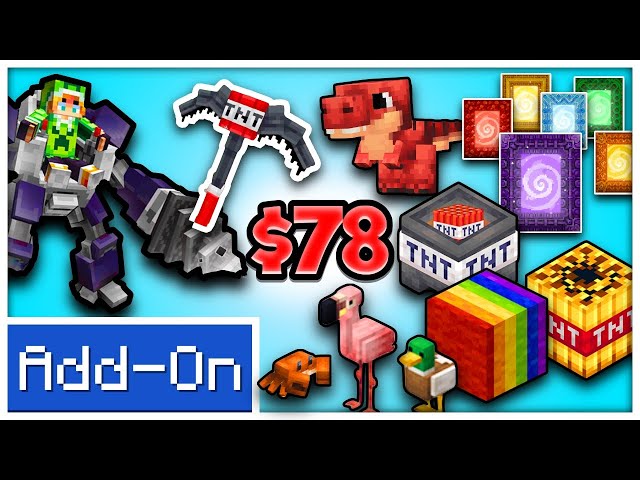 Beating Minecraft With ALL 23 Add-Ons! (Pay To LOSE)