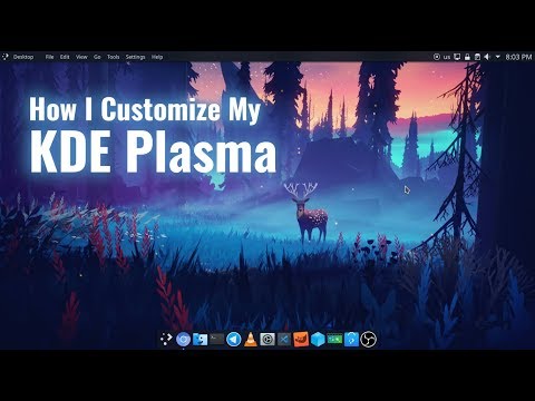 How I customize my KDE Plasma
