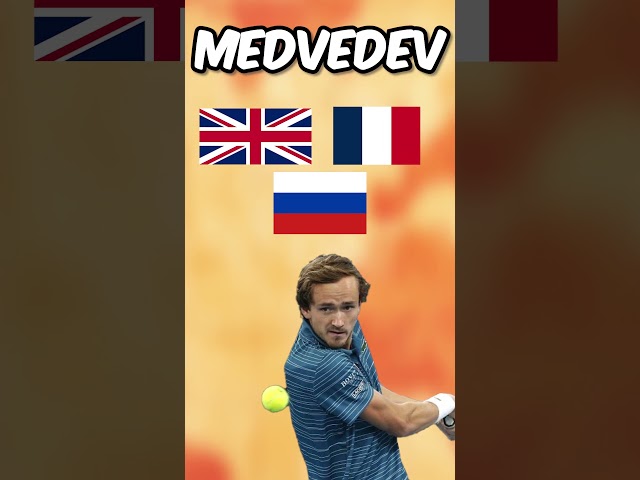 How many languages can tennis players speak?