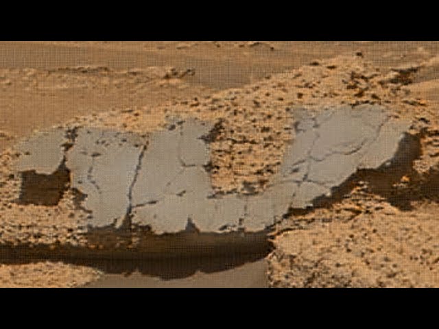 Cryoturbation and freeze-thaw cycles altering Mars' landscape causing mud cracks
