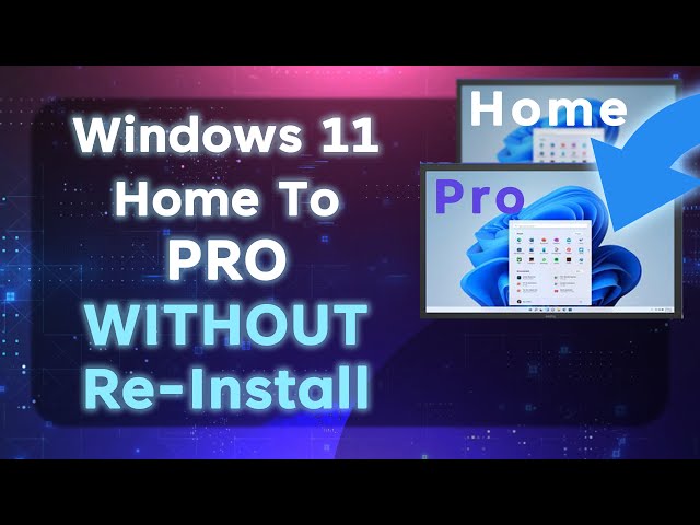 🪟 Go From Windows Home To Pro Without Re-Installing