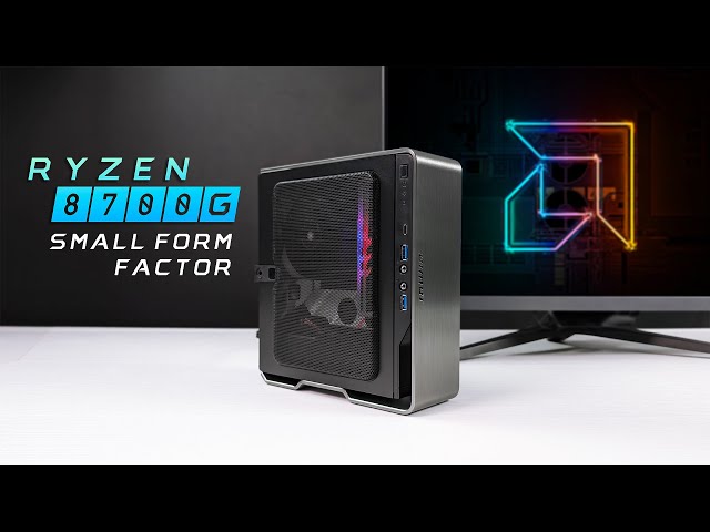 Super Tiny RYZEN 8700G Gaming Build! The Fastest APU You Can Buy!