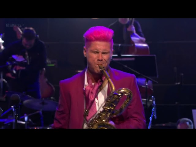 Leo Pellegrino of Too Many Zooz with the Metropole Orchestra   Royal Albert Hall