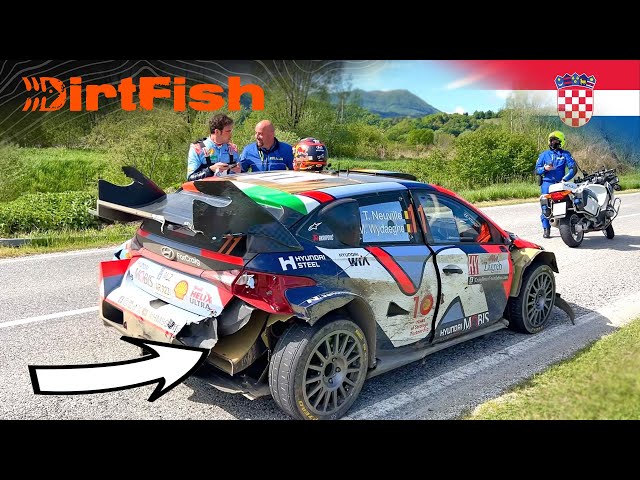 Neuville Explains Crash | WRC Croatia Rally 2024