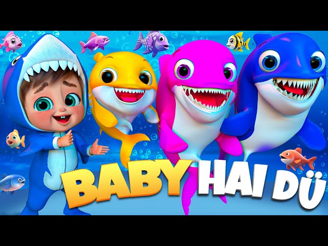 Baby Hai dü dü , DIE 50 BESTEN Kinderlieder-Mix 💛🌛⭐️ Nacht Lied | Kinderlied Küken 🐣 ⏰ #babyshark