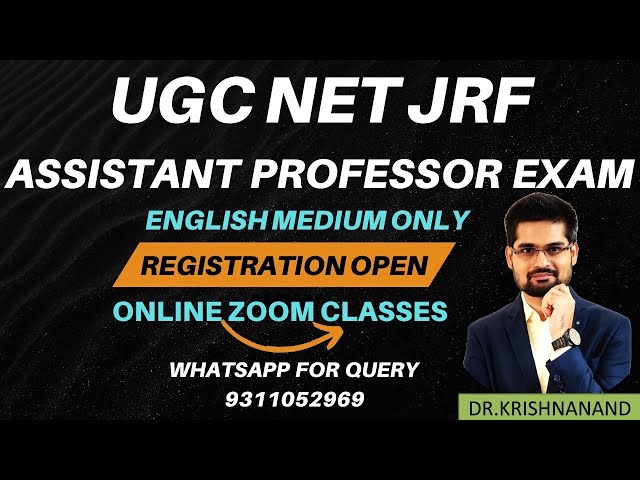 UGC NET JRF Geography Paper 2-Online Course-TheGeoecologist