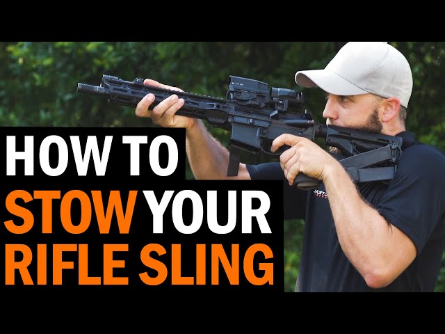 How to Stow Your Rifle Sling with 3-Gun National Champion Joe Farewell