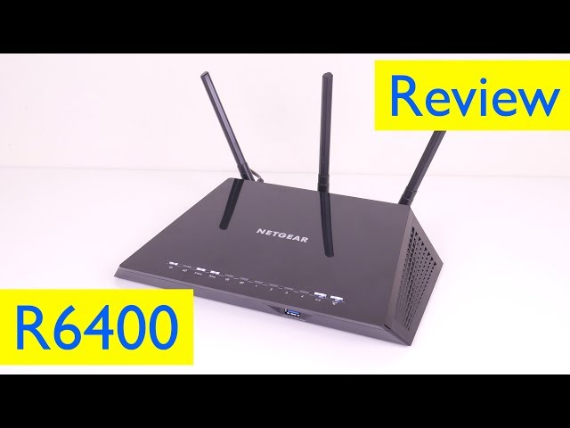 Netgear R6400 AC1750 Wireless Router Setup, Review and Test