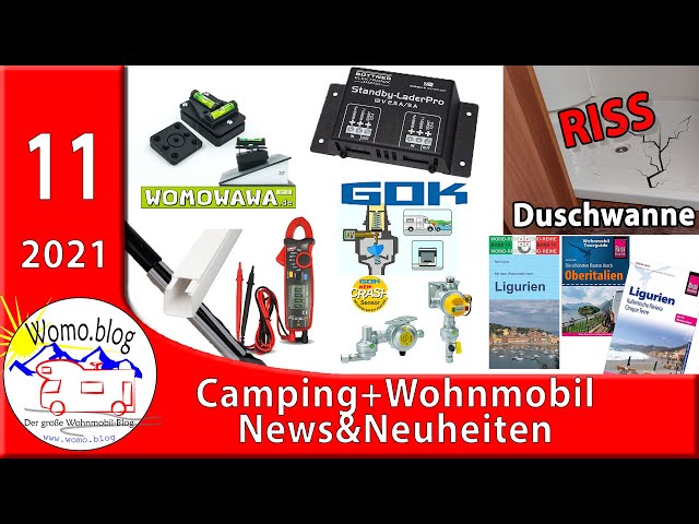 Camping + Wohnmobil News und Neuheiten 11/21