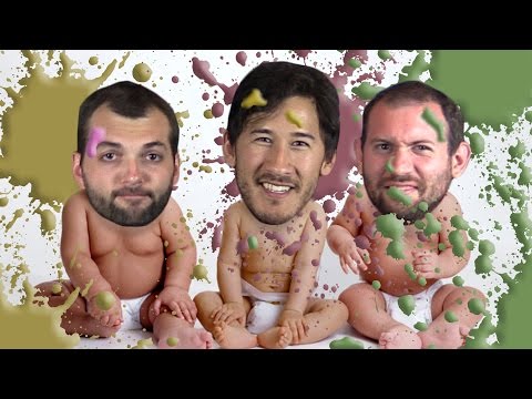 Baby Food Challenge w/ Markiplier, Wade, and Jesse