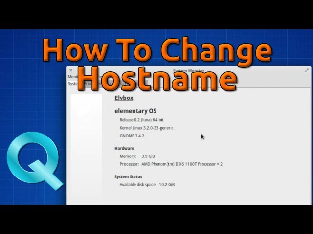 How to change Hostname / Computer Name in Ubuntu or Debian