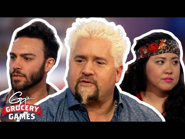 Surf & Turf on a Budget | Guy’s Grocery Games Full Episode Recap | S2 E10 | Food Network