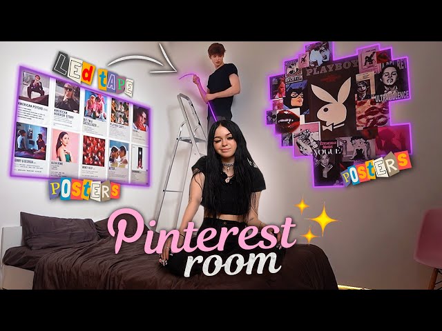EXTREME room makeover // from scratch to pinterest style