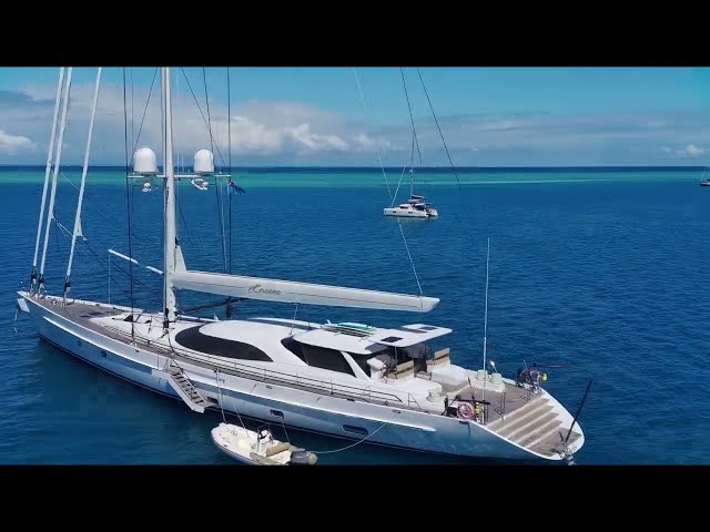 144ft. Sailing Superyacht "ENCORE" by Dubois and Alloy Yachts New Zealand
