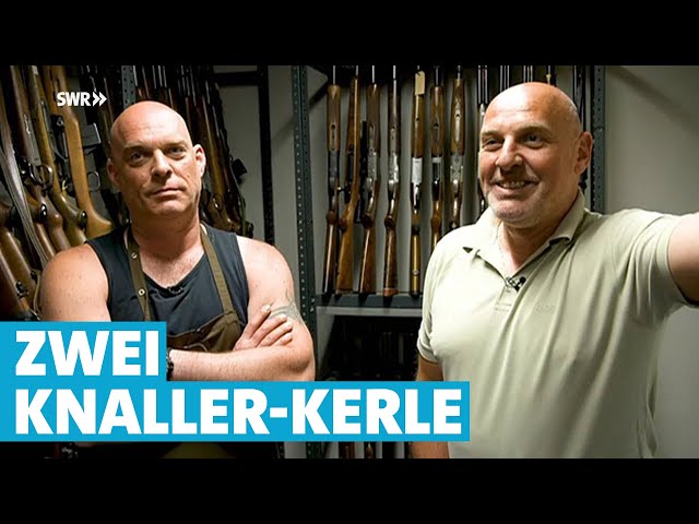 Die Knaller-Kerle: Zwei Waffen-Brüder zum Schießen | Mensch Leute | SWR Fernsehen