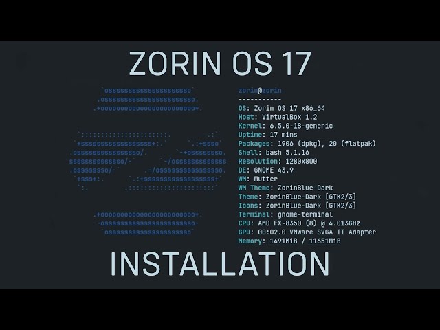How to install Zorin OS 17